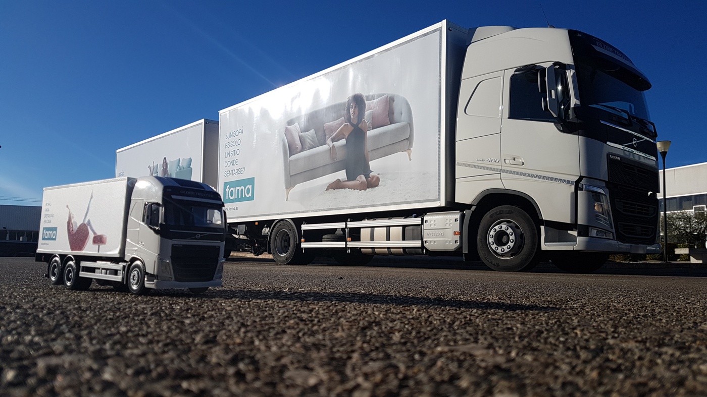 New image in our trucks. - News | Fama Sofas