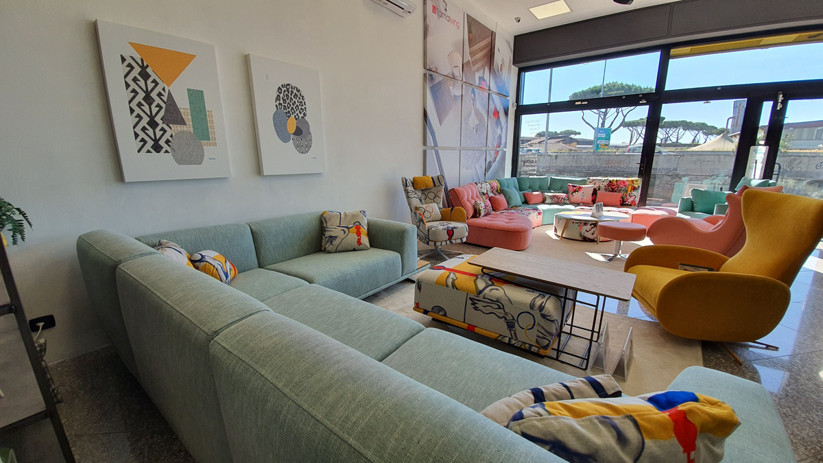 Famaliving arrived in Rome - News | Fama Sofas