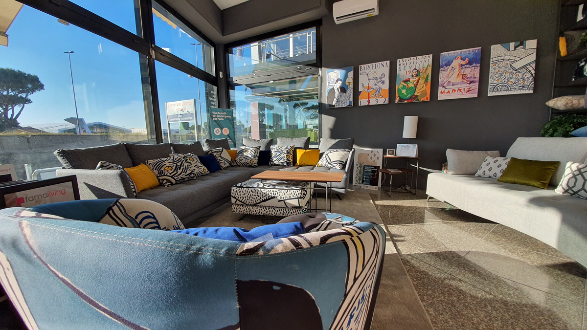 Famaliving arrived in Rome - News | Fama Sofas