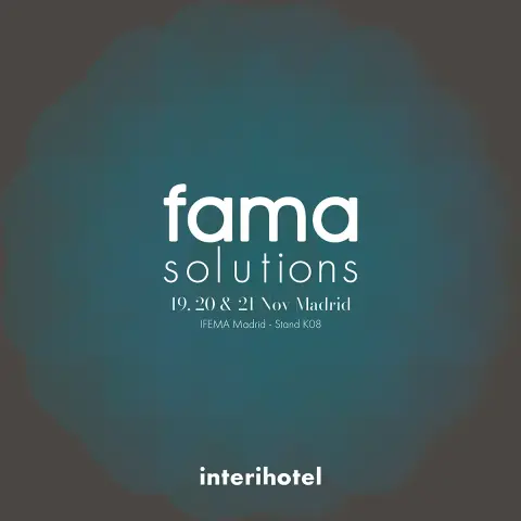 Fama Solutions à Interhotel Madrid 2024. 