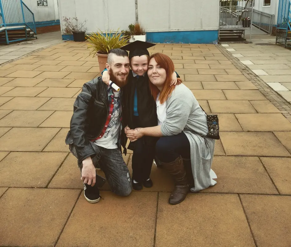 Our little bird at Nursery Graduation