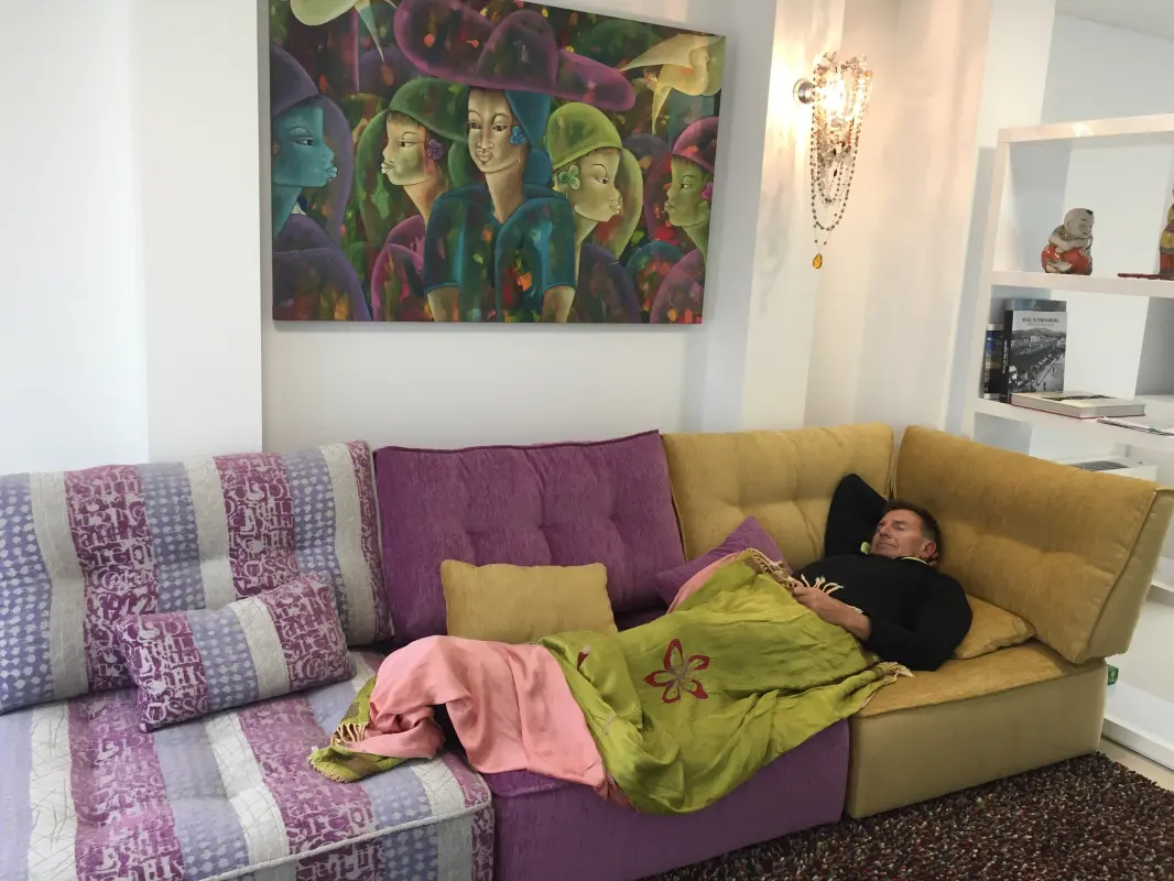 Descansando