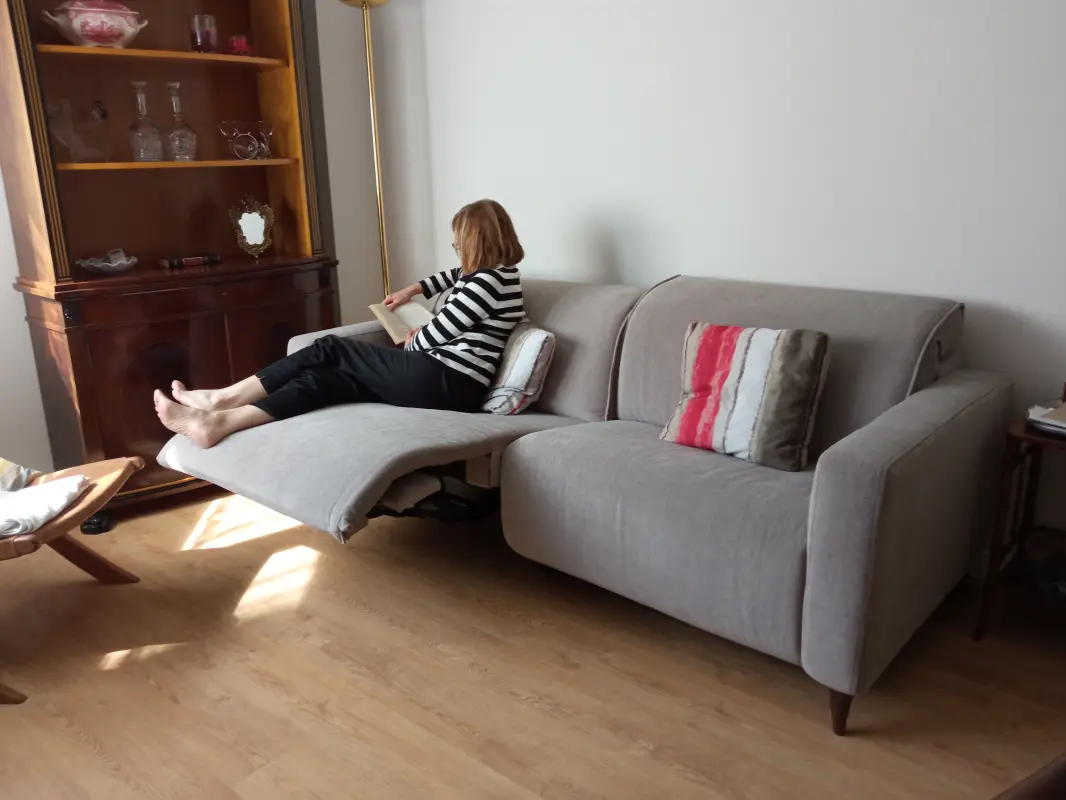 Sofá en casa