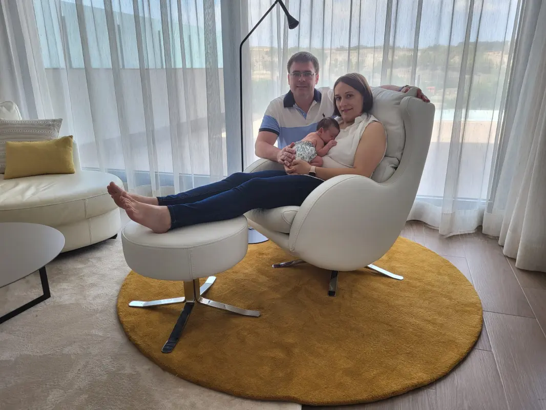 Sillón nuevo para una nueva vida