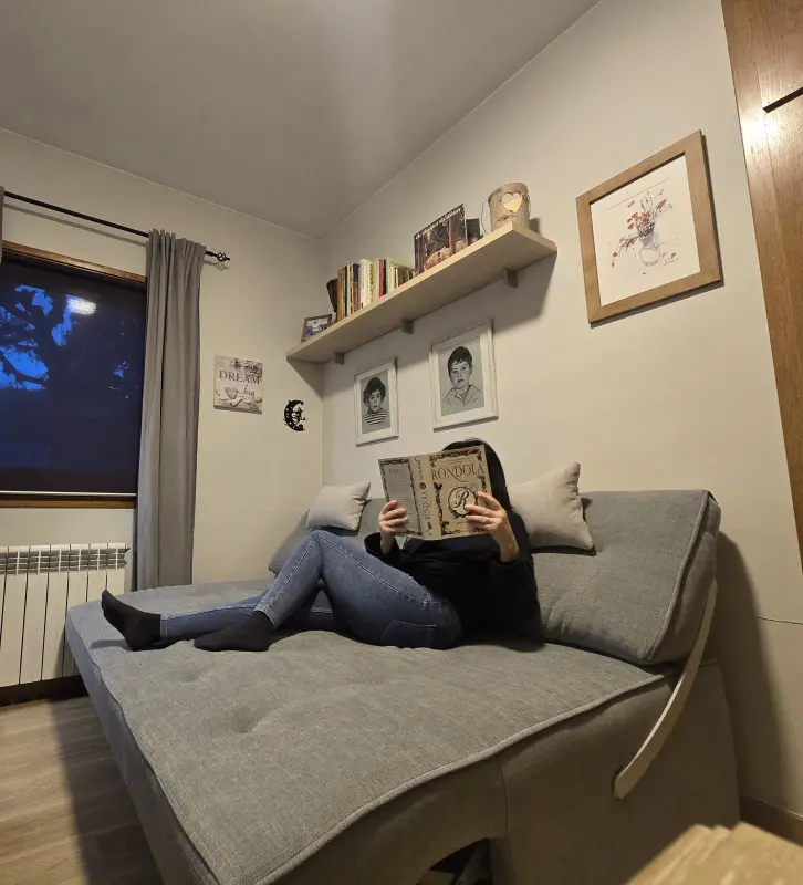 Tarde de sofá y libro