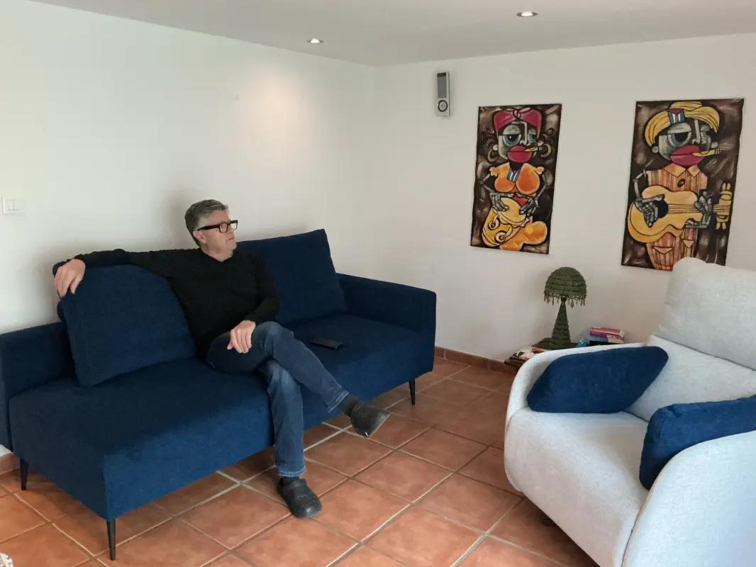 Mon amour dans le canapé