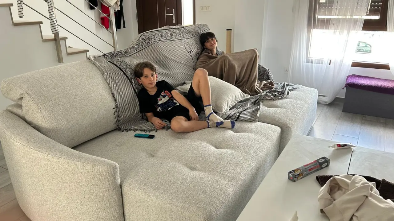 Por fin comodos.