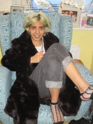 Celebrating my 17th birthday.