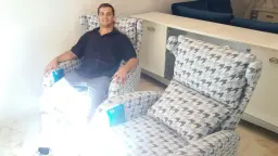 Descansito tras un duro día de trabajo