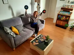 Guateque in the sofa