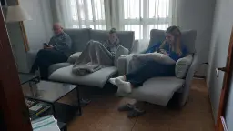 Siesta en familia