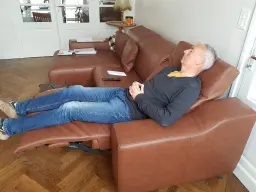 La position idéale pour profiter d'un bon film