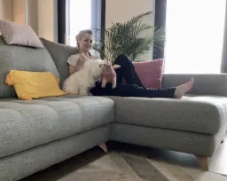 Disfrutamos todos, hasta el peluche.