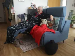 un sofá de otra galaxia