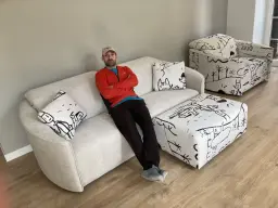 Estrenando nuevo jueguete