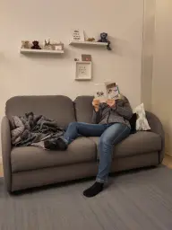 Das neue Sofa ist da!