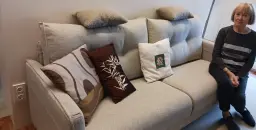 En el sofa