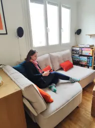 Moment de lecture et de détente
