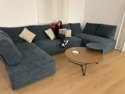 Estrenando sofá