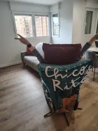 "Por fin en mi butaca con Chico y Rita"