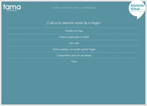 Virtual Assistant for Sofa Selection