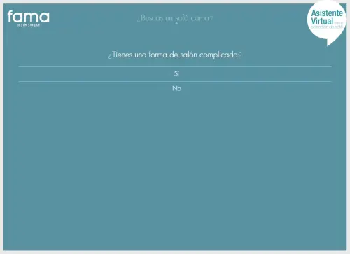 Virtual Assistant for Sofa Selection
