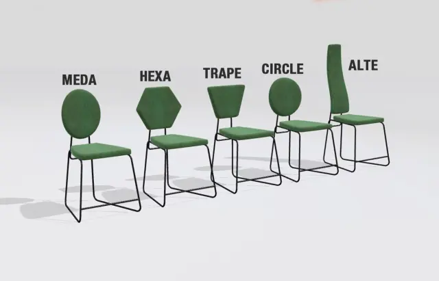 Planet Chairs | Opciones de respaldo 1