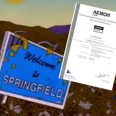 Wie „Die Simpsons“ es geschafft haben, dass Fama Sofas keinen Abfall mehr auf Deponien entsorgt.