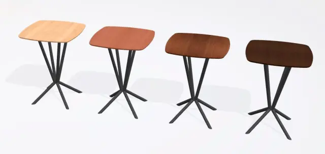 colores de tapa madera 3d