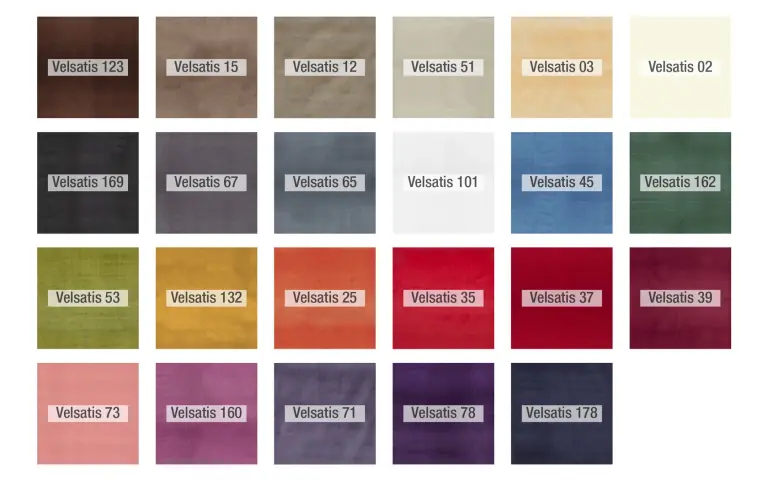 Colores Velsatis tela Fama 2020
