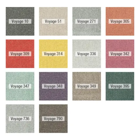 Voyage colores tela Fama 2020 liso