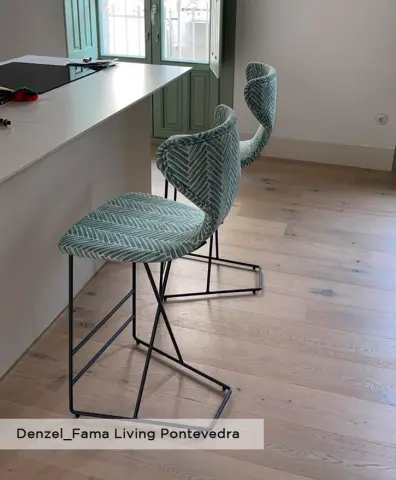 Denzel taburete detalle azul famaliving pontevedra