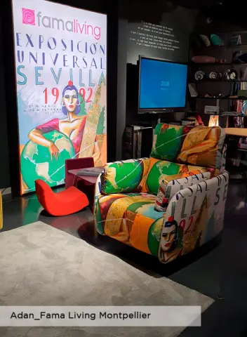 Adan Sillón Fama Living Montpellier