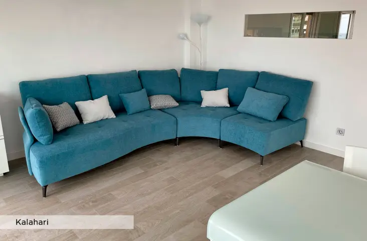 Kalahari sofá Fama Rinconera Azul