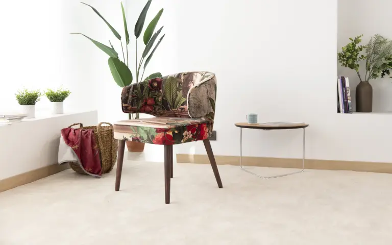 Aquarius eleganter gepolsterter Esszimmerstuhl