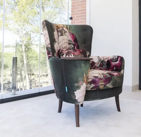 Fauteuil Christie complémentaire à dossier haut
