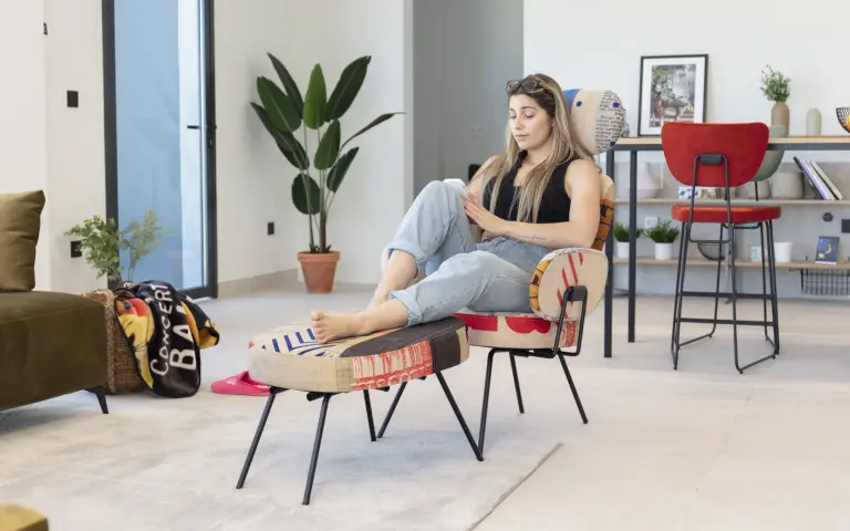 Fourmi fauteuil d'appoint articulable